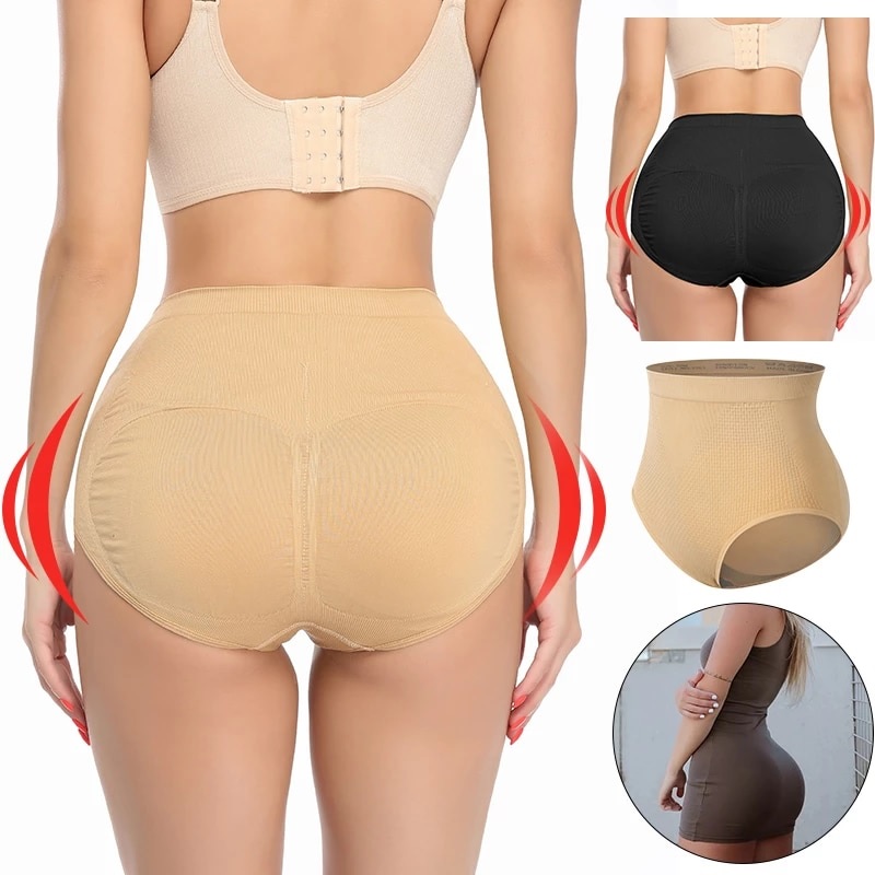 Padded Butt Lifter Panty Butt Hip Enhancer Fake Hip Shapwear - Power Day  Sale