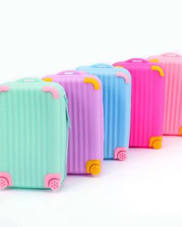 Mini Suitcase Shape Lipstick Bag