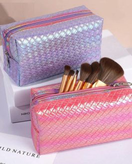 Women Laser Color Makeup Bag