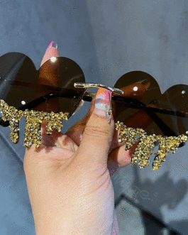 Fashion Designer Heart  Women Sunglasses