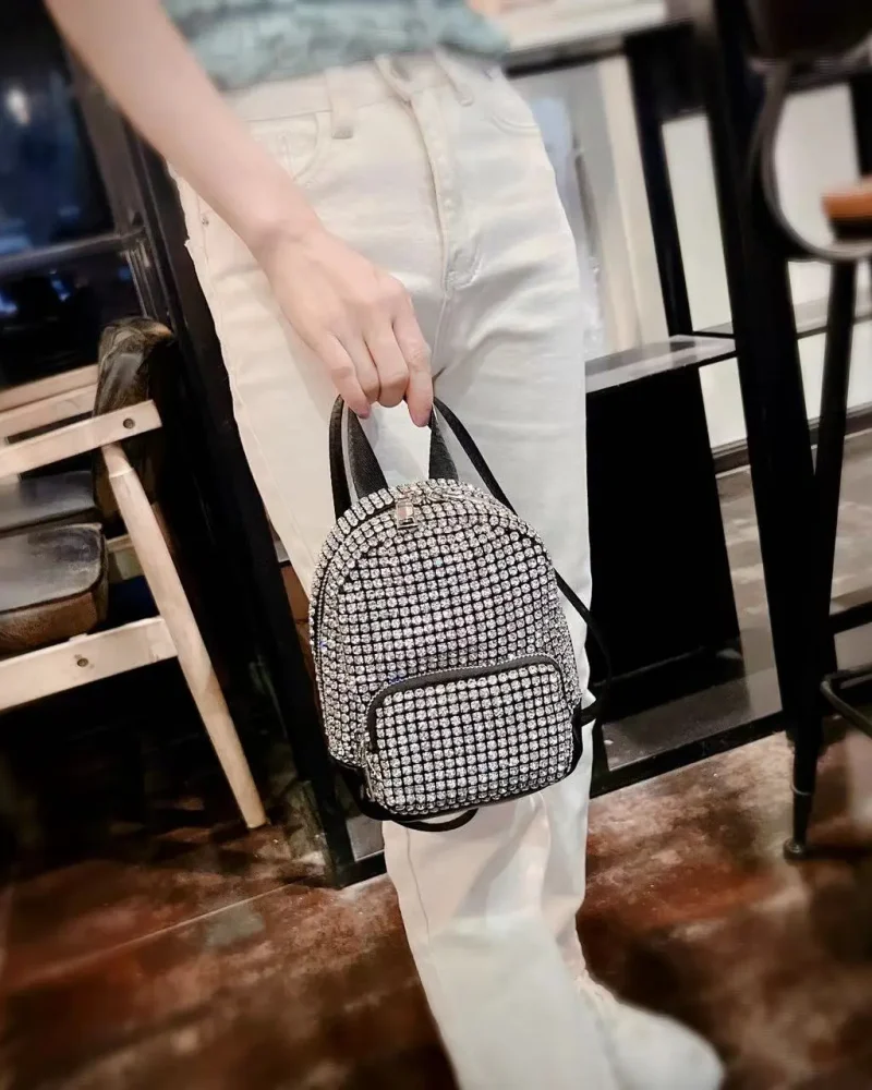 Diamonds Bags Small Shoulder Mobile Phone Bag Rhinestone