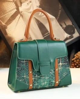 Leather Bag Trendy Casual Small Crossbody Handbags