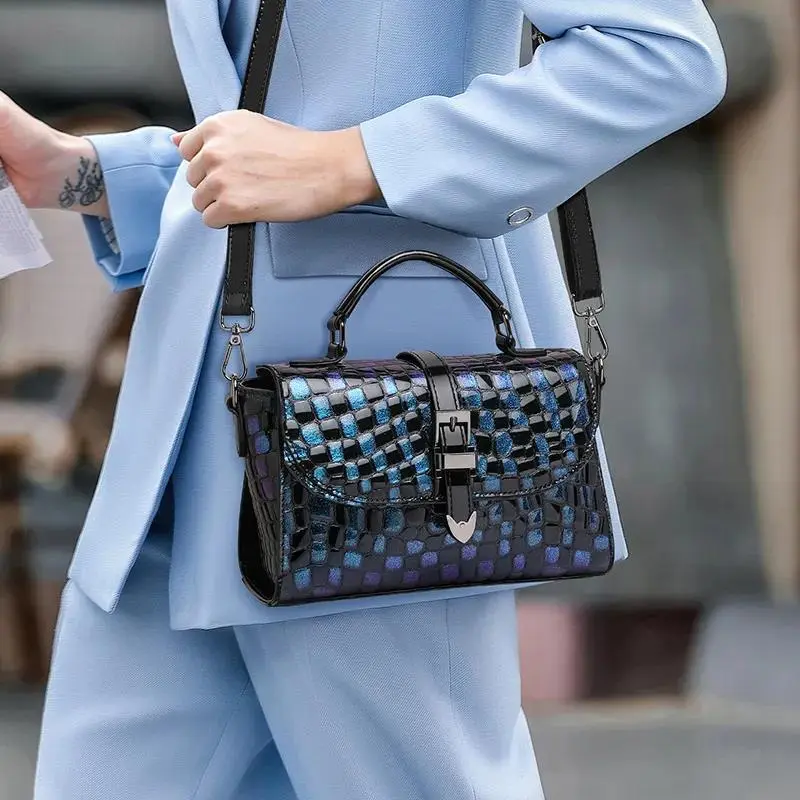 Genuine Leather Crossbody Large Capacity Shoulder Bag