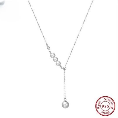 Natural Freshwater Baroque Pearl Necklace