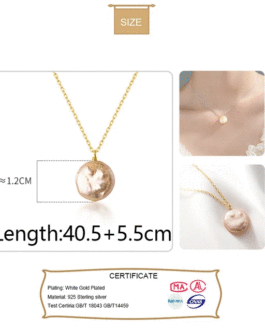 Sweet Irregular Baroque Pearl Choker Short Necklace For Women
