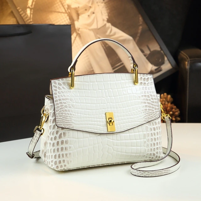 Luxury Designer Handbag Brand Crossbody Bags for Women 2023 Crocodile  Pattern