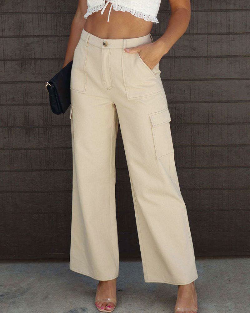 Apricot Pockets Pants