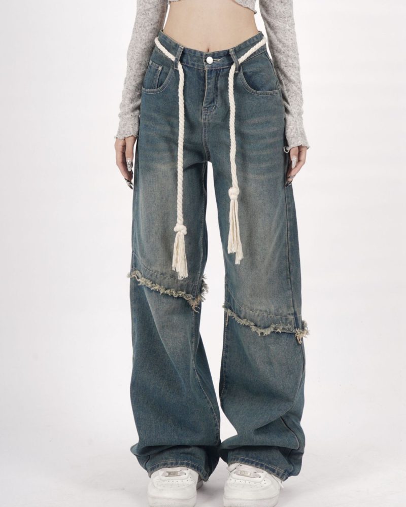 Harajuku High Waist Vintage Loose Baggy Jeans