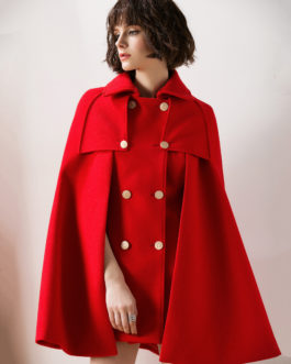 Oversized Coat Winter Outerwear Poncho Capes
