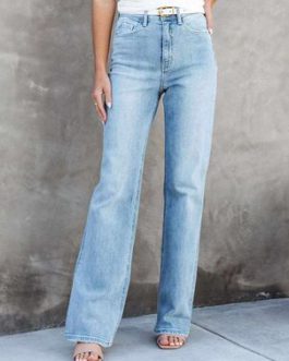 Jeans For Women Casual Denim Bottoms