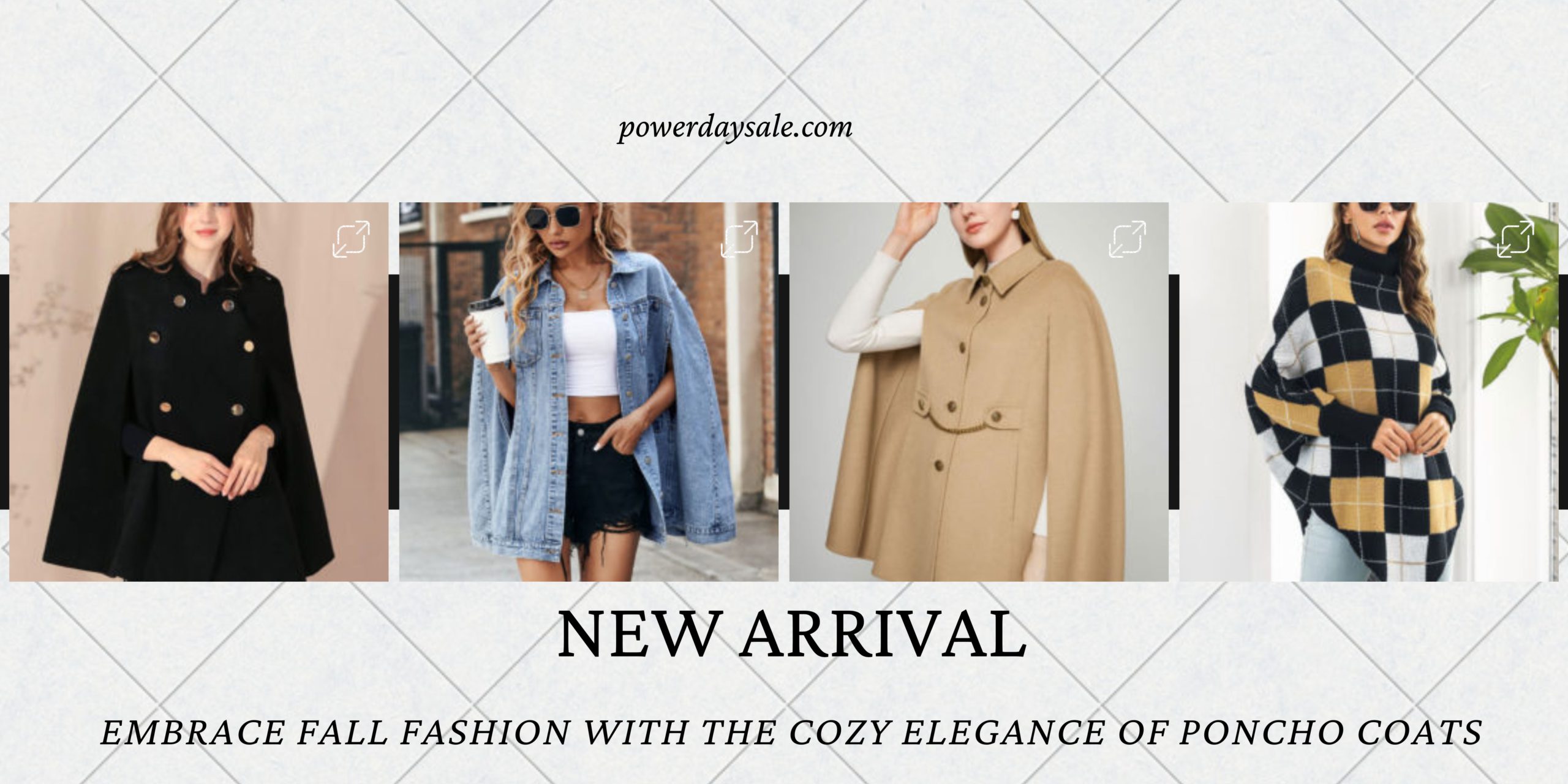 Read more about the article Embrace Fall Fashion with the Cozy Elegance of Poncho Coats
