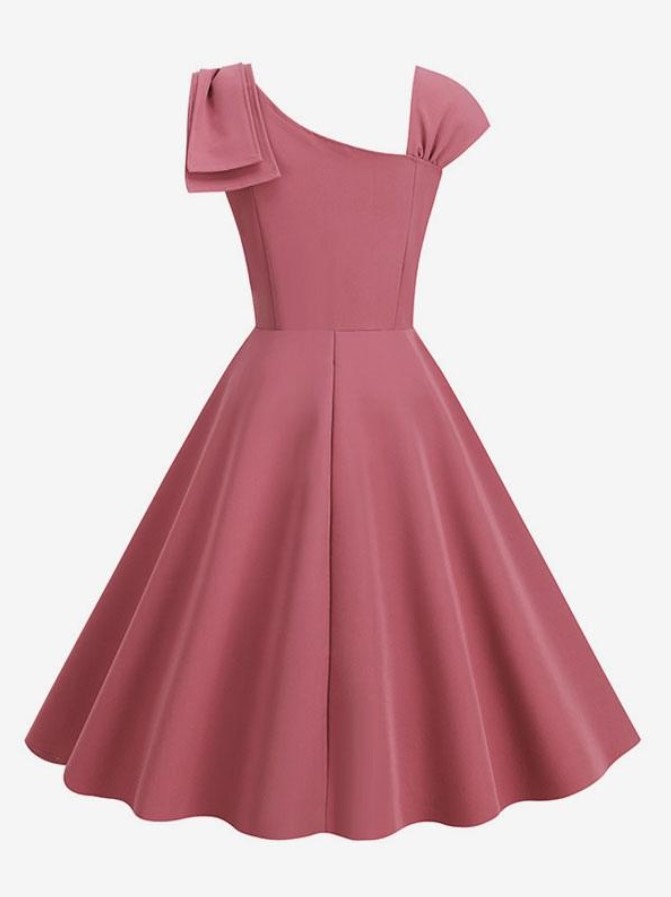 Retro Dress 1950s Audrey Hepburn Style Sleeveless Medium Rockabilly ...