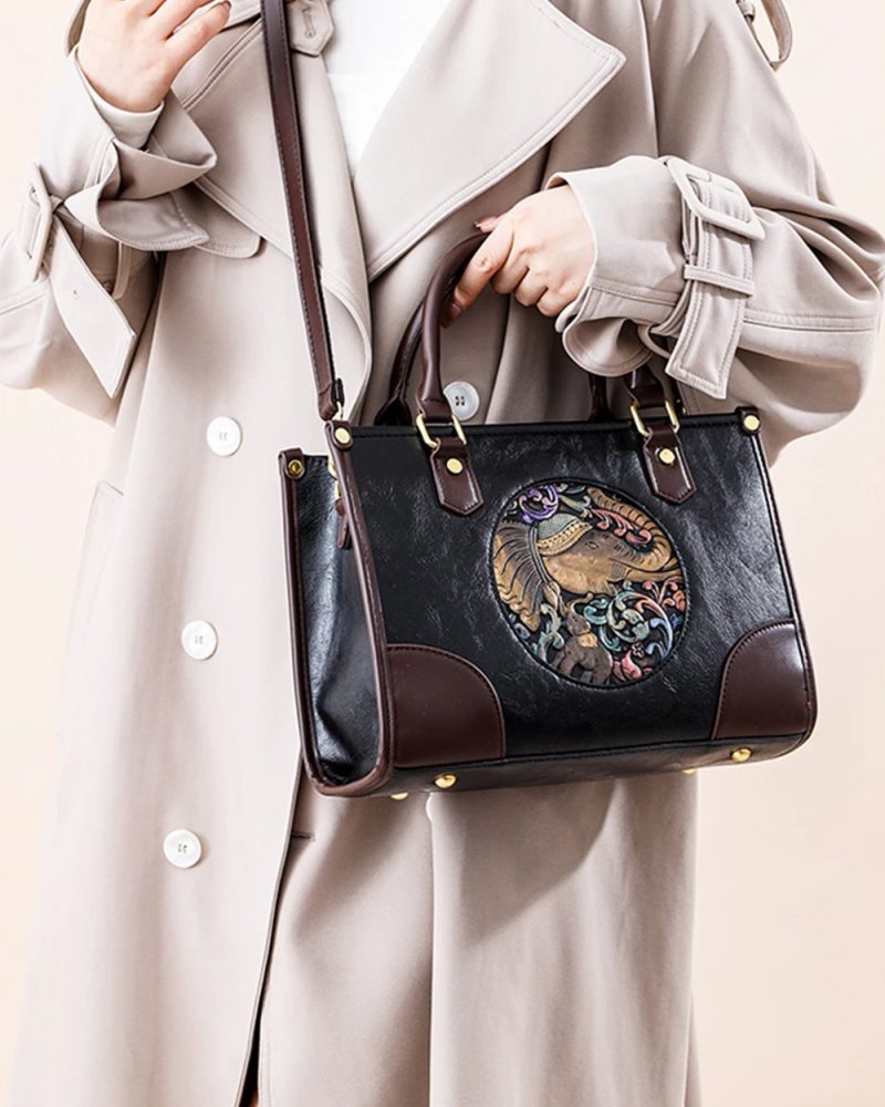 Luxury Designer Crossbody Bags Leather Shoulder Bags Box shaped bag