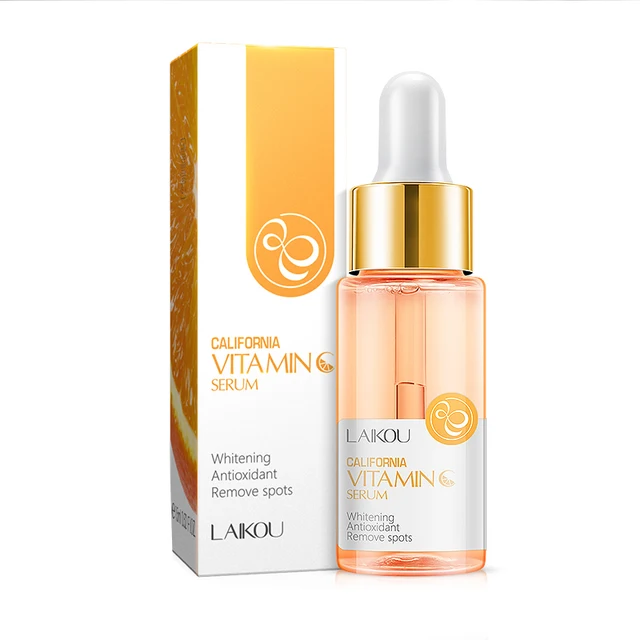 LAIKOU Serum Vitamin C Anti-Aging Whitening Anti Wrinkle Face Serum Care Skin