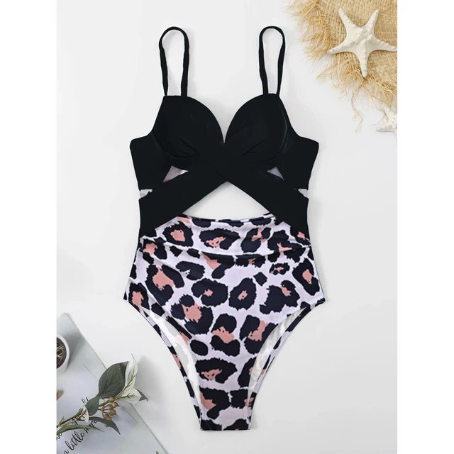 One Piece Swimsuit Bodysuit Bathing Suit Tummy Control Cut Out Beach Wear