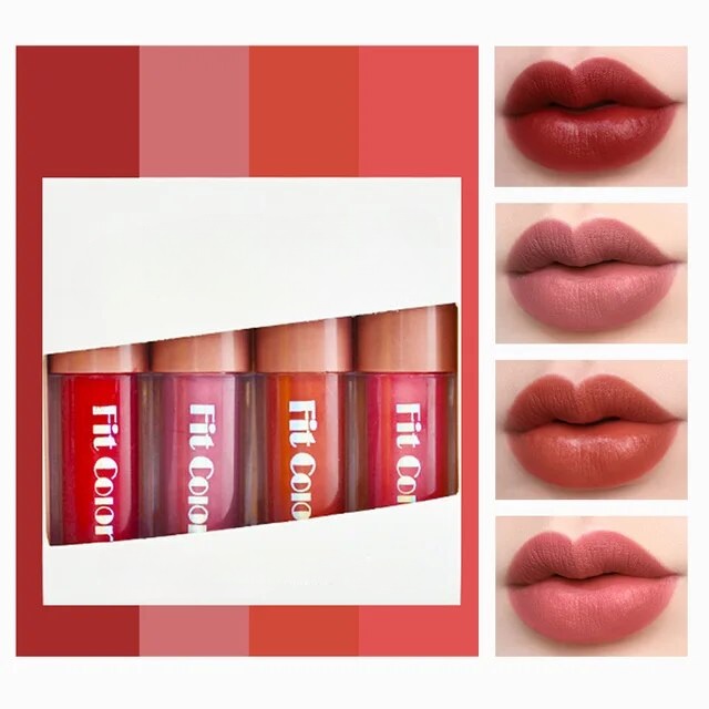 Sophisticated Beauty Long-Lasting Liquid Lip Set Matte Moisturizing Shades