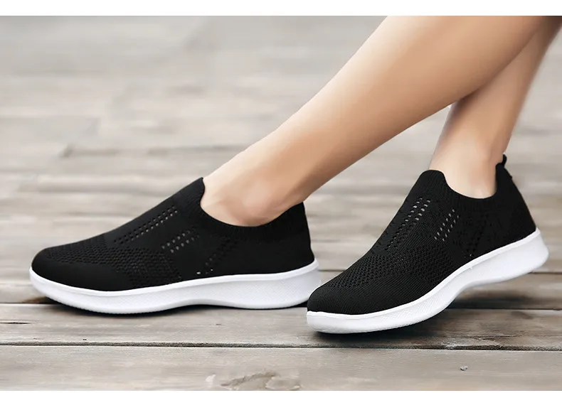 Summer Women Walking Shoes Sneakers Mesh Sport Shoes