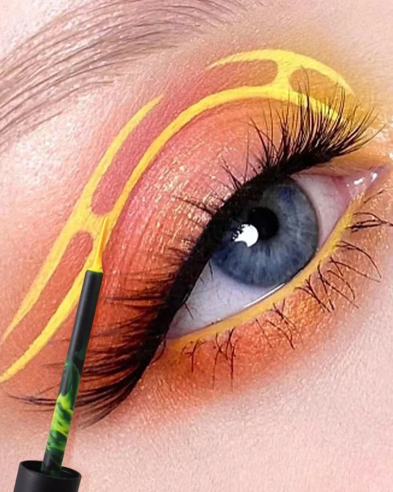 Colors Matte Liquid Eyeliner Smudging Lasting Colorful Eye Liner