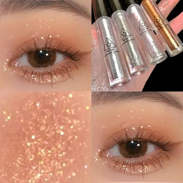 Dewy Dazzle Waterproof Liquid Eyeshadow Effortless Blend Ultimate Shine