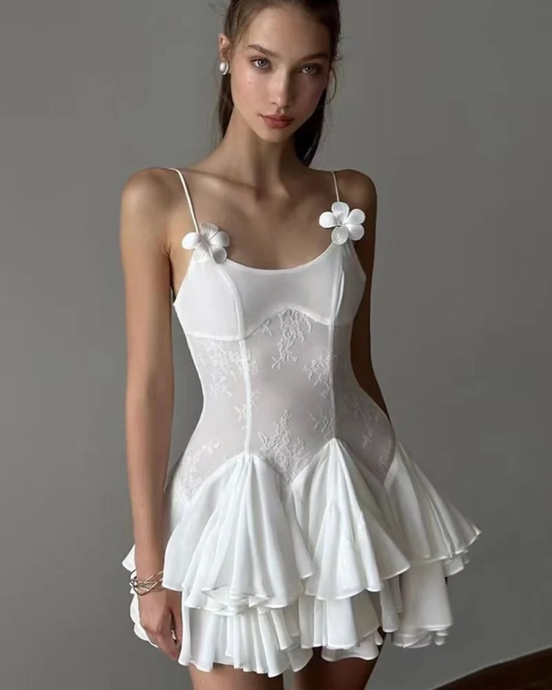 Versatile Spaghetti Strap Ruffle Mini Your GoTo Dress for Every Season