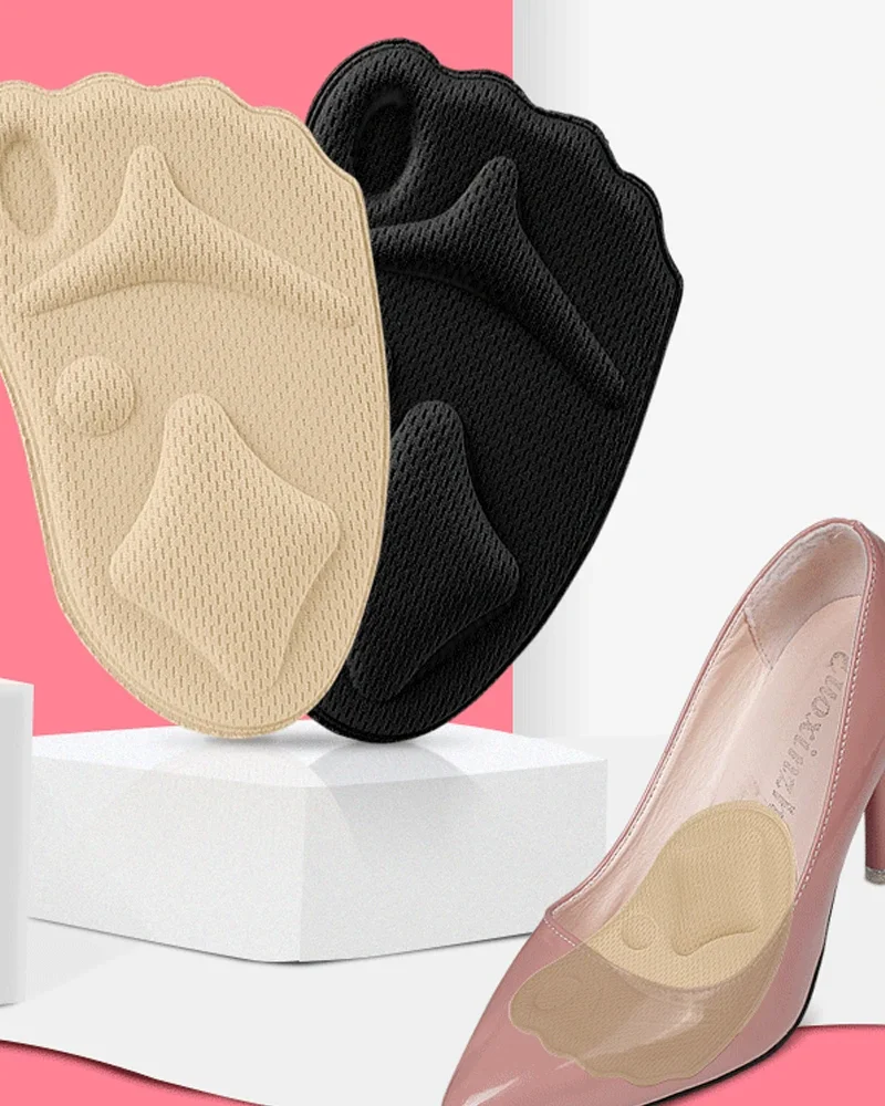 Heel Pad Forefoot Half Yard Mat Arch Soft High Heels Insert Insole Foot Orthopedic Heel Protector Shoe Cushion