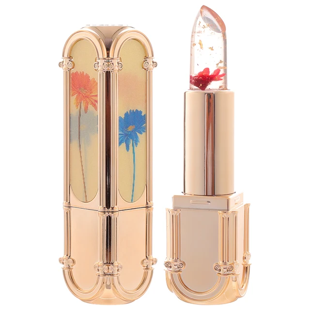 Jelly Flower Color-Changing Waterproof Temperature Change Color Long Lasting Lipsticks