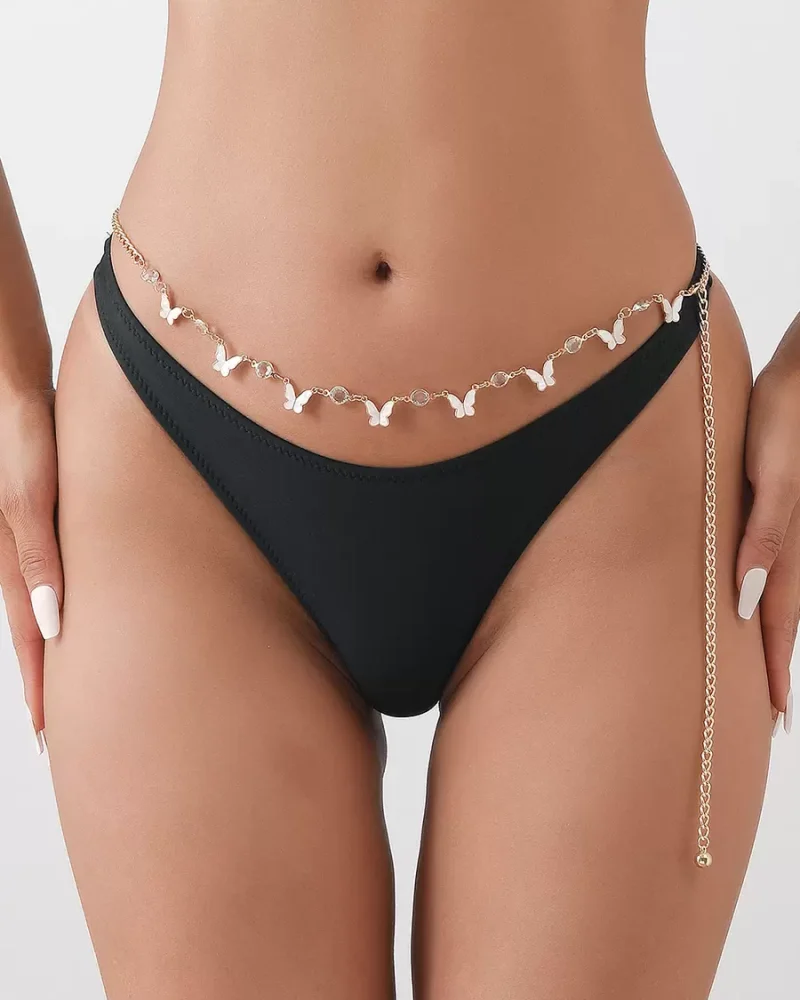 Casual Metallic And Alloy Waist Chain Jewelry