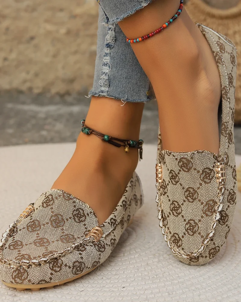 Casual Shoes Fashion Non-slip Soft Flat Shoes Loafers