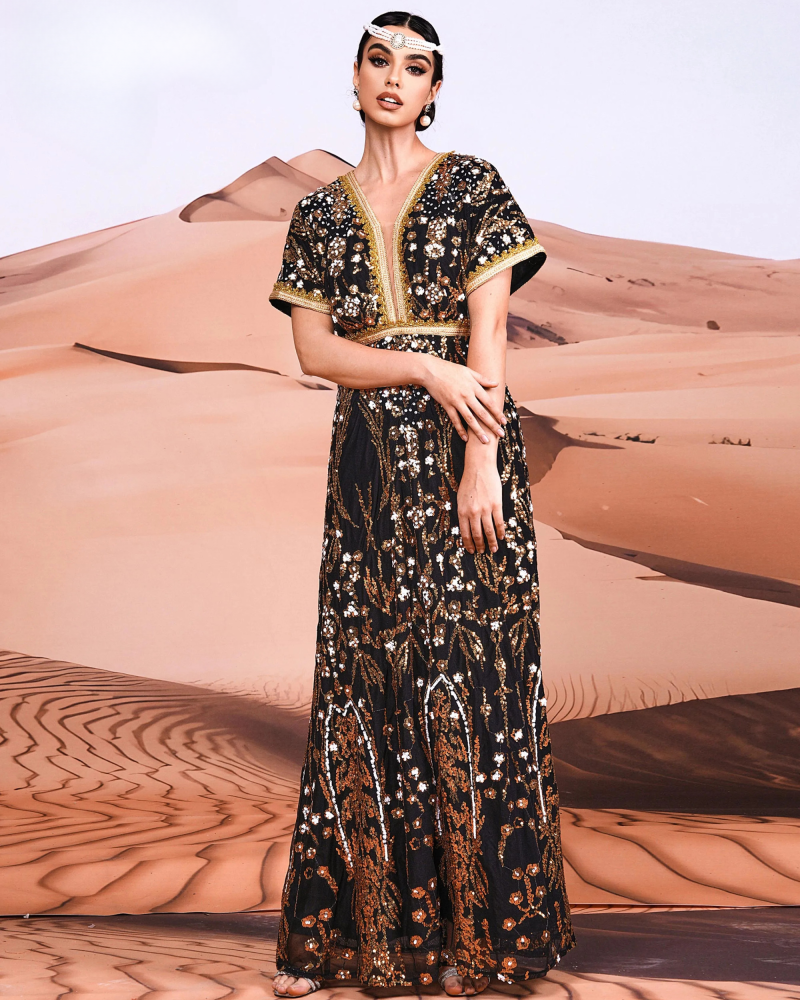 Church Ethnic Style Middle East Birthday Party Dress