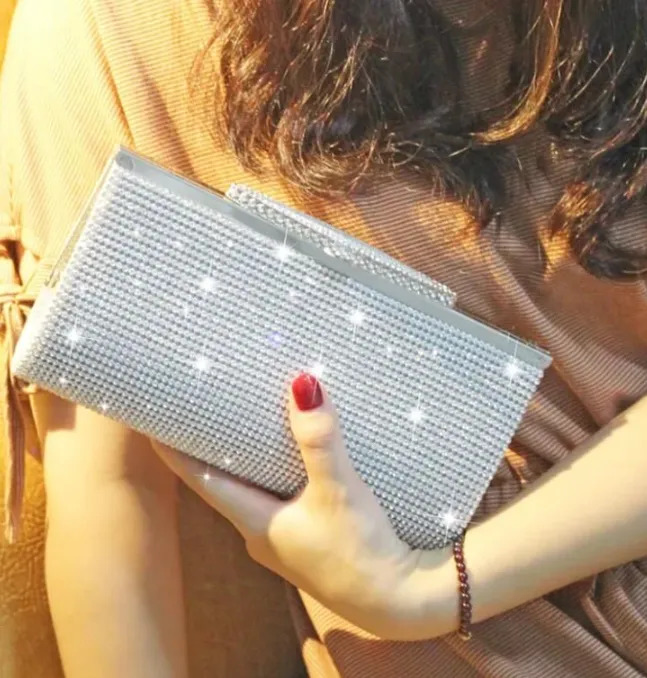 Diamond-inlaid Rhinestone Clutch Shoulder Bag Rhinestone45 Diamond-inlaid Rhinestone Clutch Shoulder Bag Rhinestone
