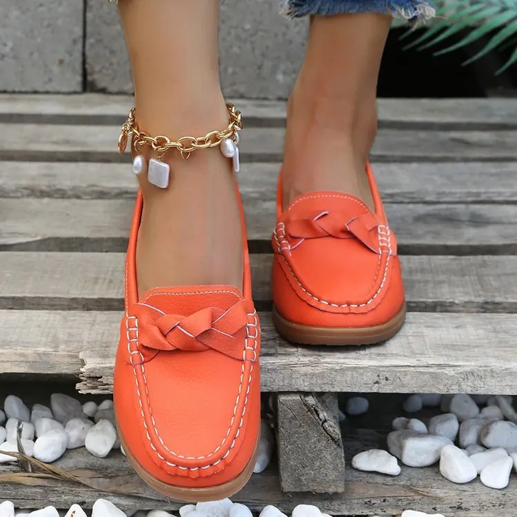 Fashion Flat Slip on Loafers Casual Shoes