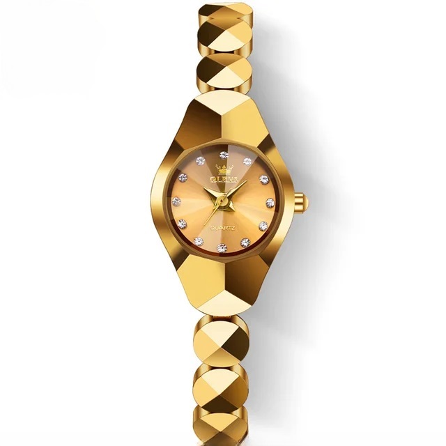 Original Stainless Steel Niche styles Fashion Waterproof Luminous Lady Wrist Watch