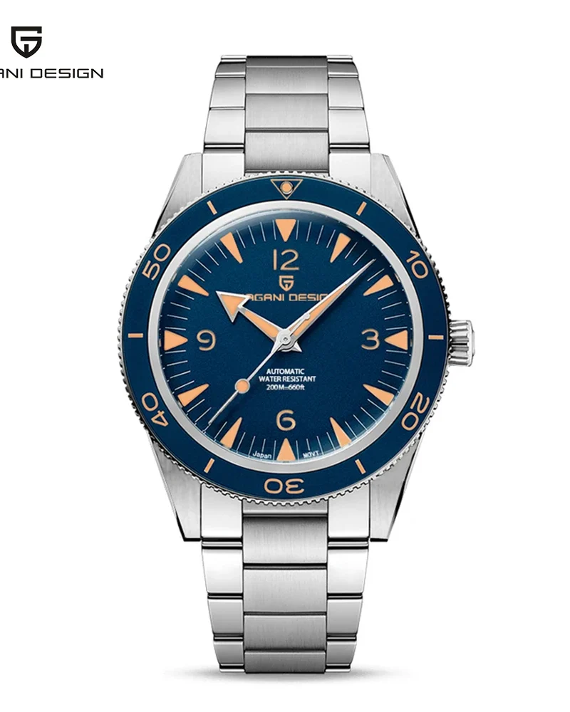 PAGANI Design Automatic Mechanical Classic Retro Waterproof Watches