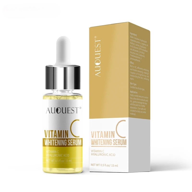 Vitamin C Serum for Face Facial Hyaluronic Acid Whitening Moisturizing Remove Dark Spots Skin Care