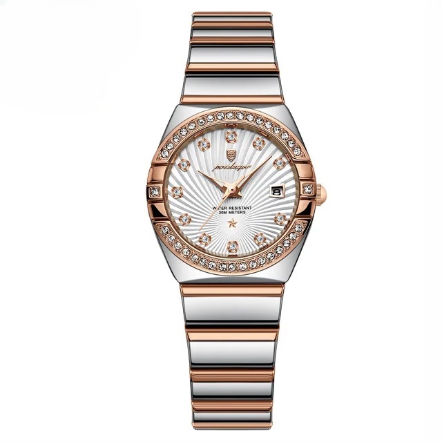 Wristwatch Waterproof Luminous Date Stainless Steel High Quality Quartz Watches