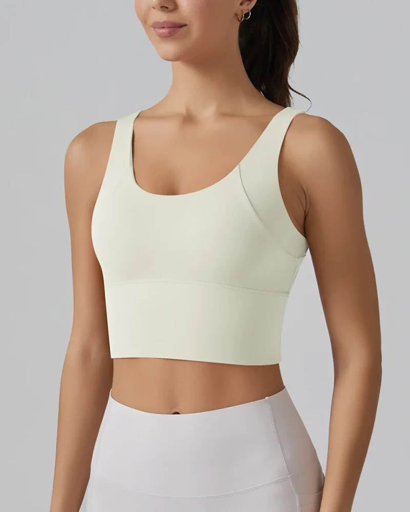 Yoga Bra Underwear Shockproof Bra Beautiful Back Sports Running External Wear Training Fitness Yoga Tank Top Bra