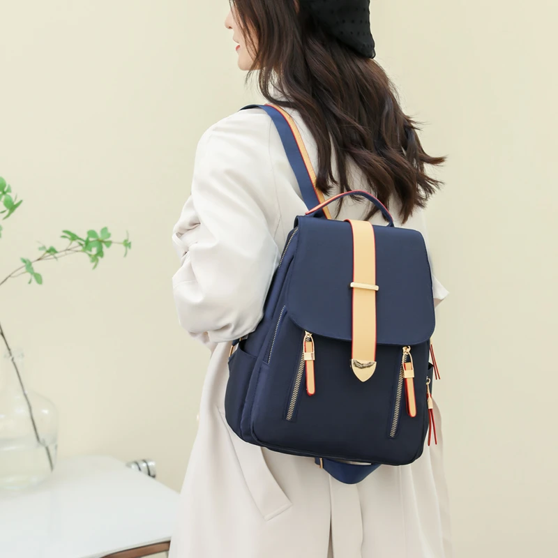 Casual Oxford Waterproof Nylon High Quality Travel Tote Backpack