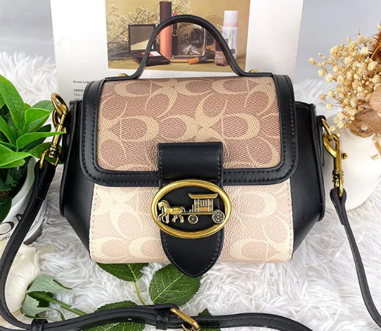 High designer's single shoulder minimalist small handbag