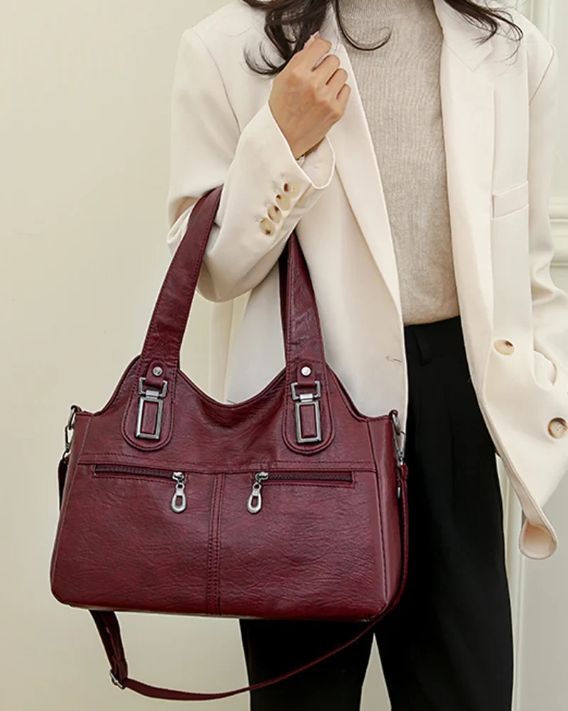 Luxury Casual Tote High Quality Leather Shoulder Crossbody Bags