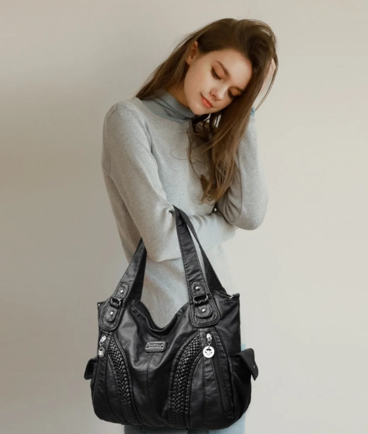 Luxury Soft Leather Large Capacity Tote High Quality Shoulder bags