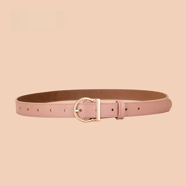 Retro Fashion Trendy Decorative Buckle Leather Belt