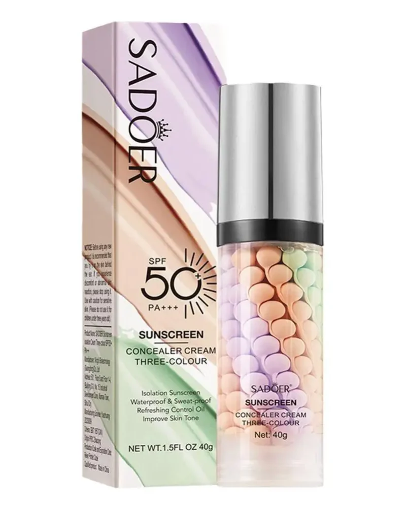 SPF50+ Makeup Moisturizing Isolation Cream Invisible Pores Facial Base Skin Tone Refreshing Primer