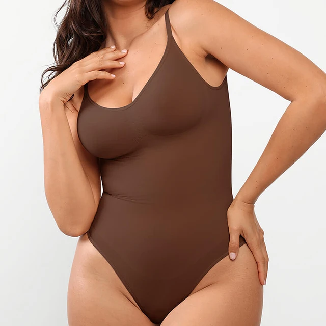 Thong Seamless Camisole Tummy Control Slimming Corset Bodysuits