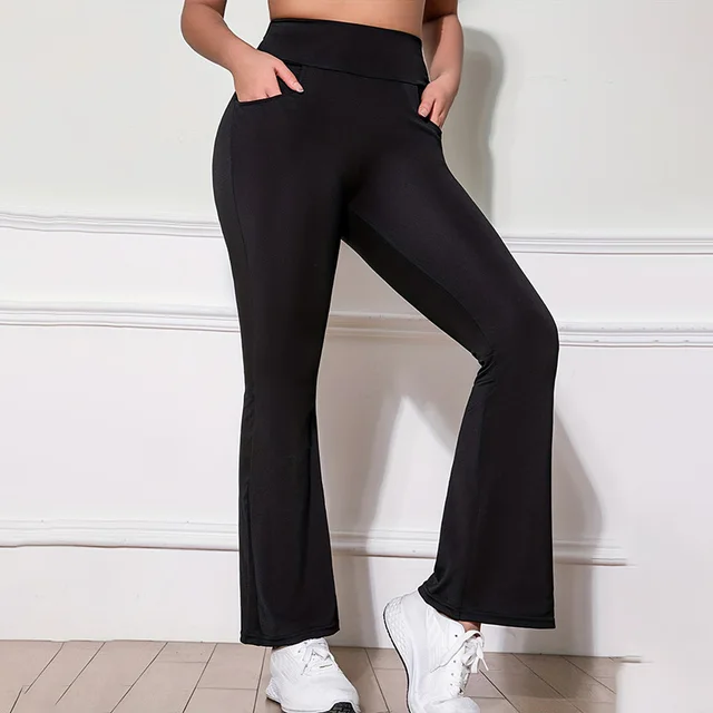 Workout High Waist Tummy Control 4 Pockets Yoga Pants