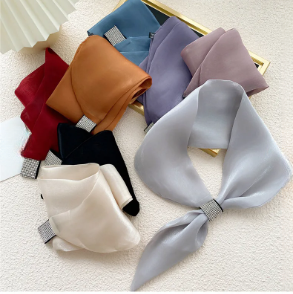 Fashion Small Ear Tie Bag Band Headband Beautiful Neck Scarf