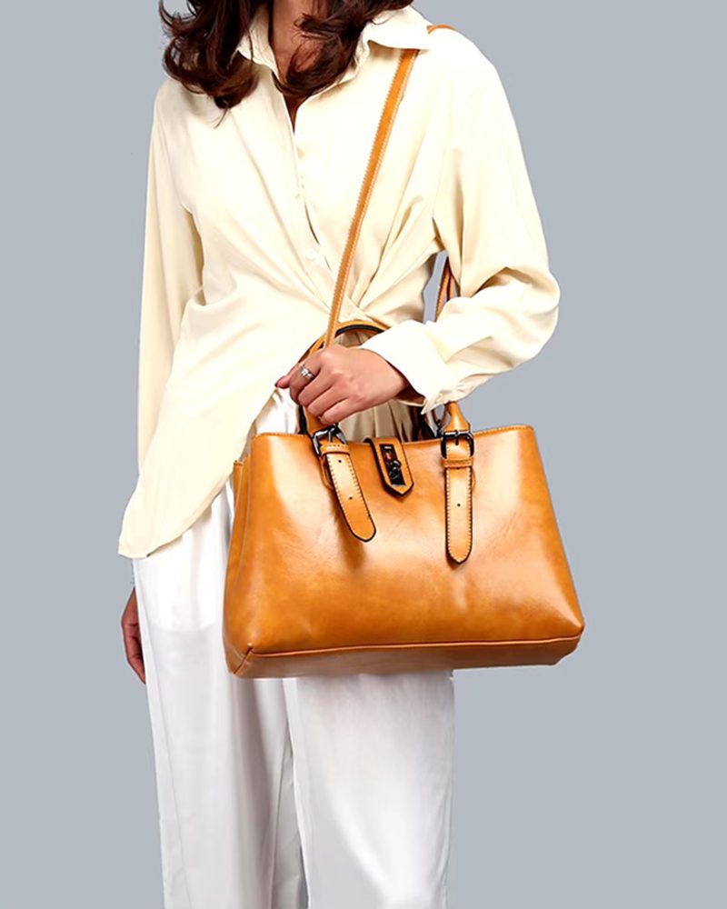 3 Layers Interior Zipper Pocket Large Capacity Tote Shopping Crossbody Shoulder Bag14. 3 Layers Interior Zipper Pocket Large Capacity Tote Shopping Crossbody Shoulder Bag