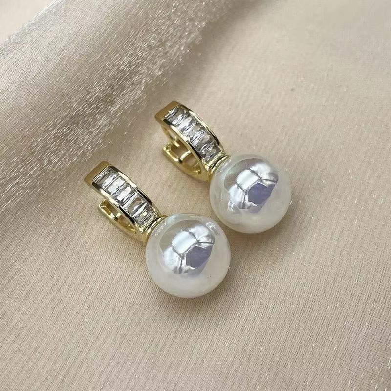 Imitation Pearl Luxury Trendy Simulated Earrings