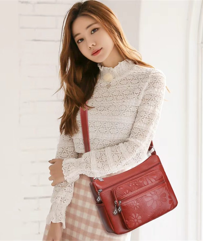 Casual Multi-pocket Printing Large Capacity Shoulder Crossbody Handbags 12.3_11zon Casual Multi-pocket Printing Large Capacity Shoulder Crossbody Handbags