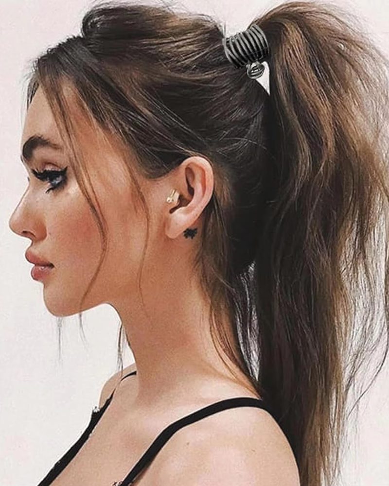 Geometric Hollow Metal Hair Claw Cross Headband Hair Clips