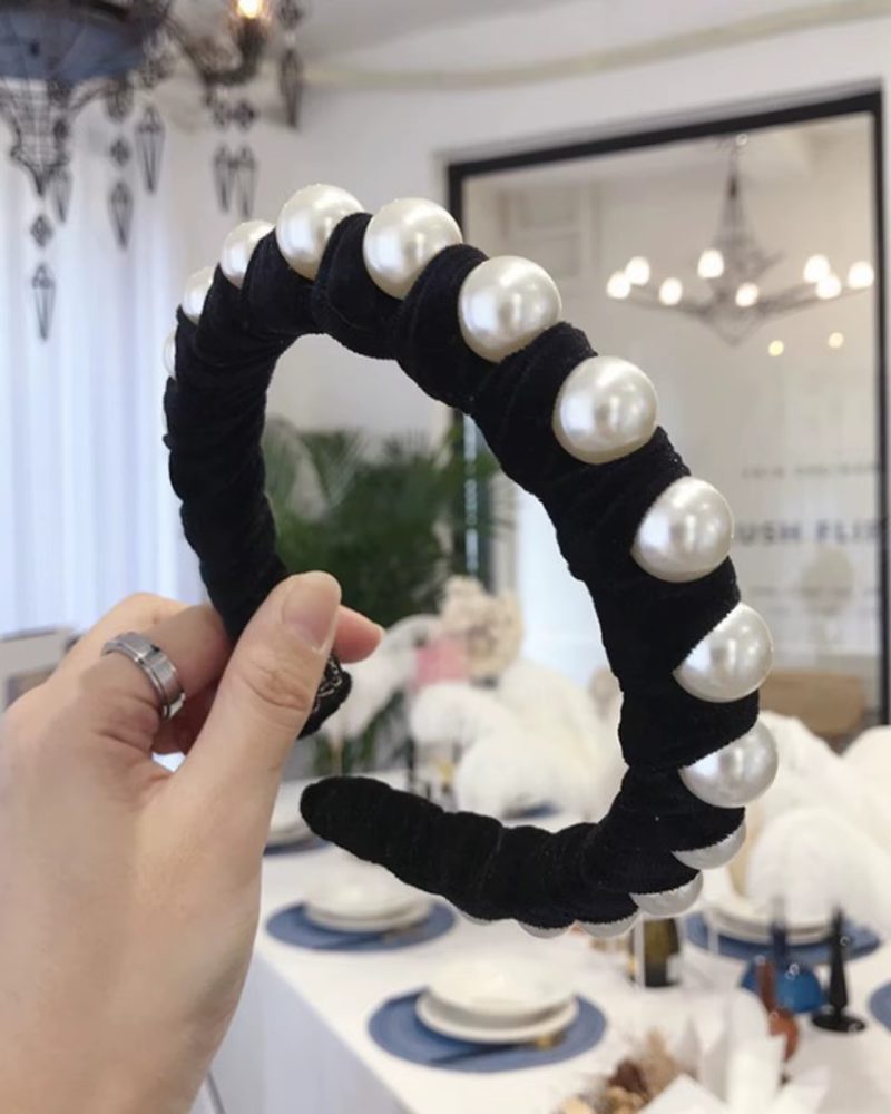 Winding Velvet Broad Brim Hairband Headwear Top Quality Hair Accessories